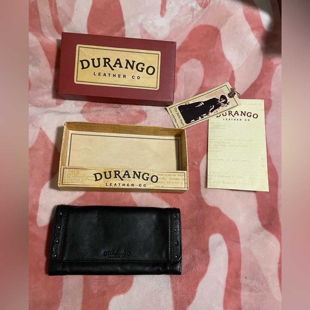 New Vintage Durango Leather Wallet